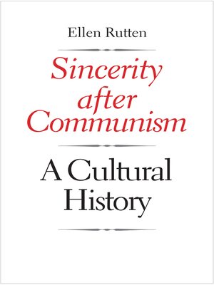 cover image of Sincerity after Communism
